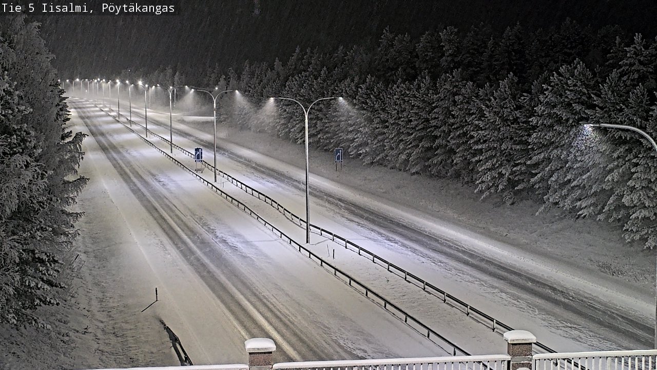 Kelikamerat Kuva Tie 5 Iisalmi, Pöytäkangas, Iisalmi, Pohjois-Savo