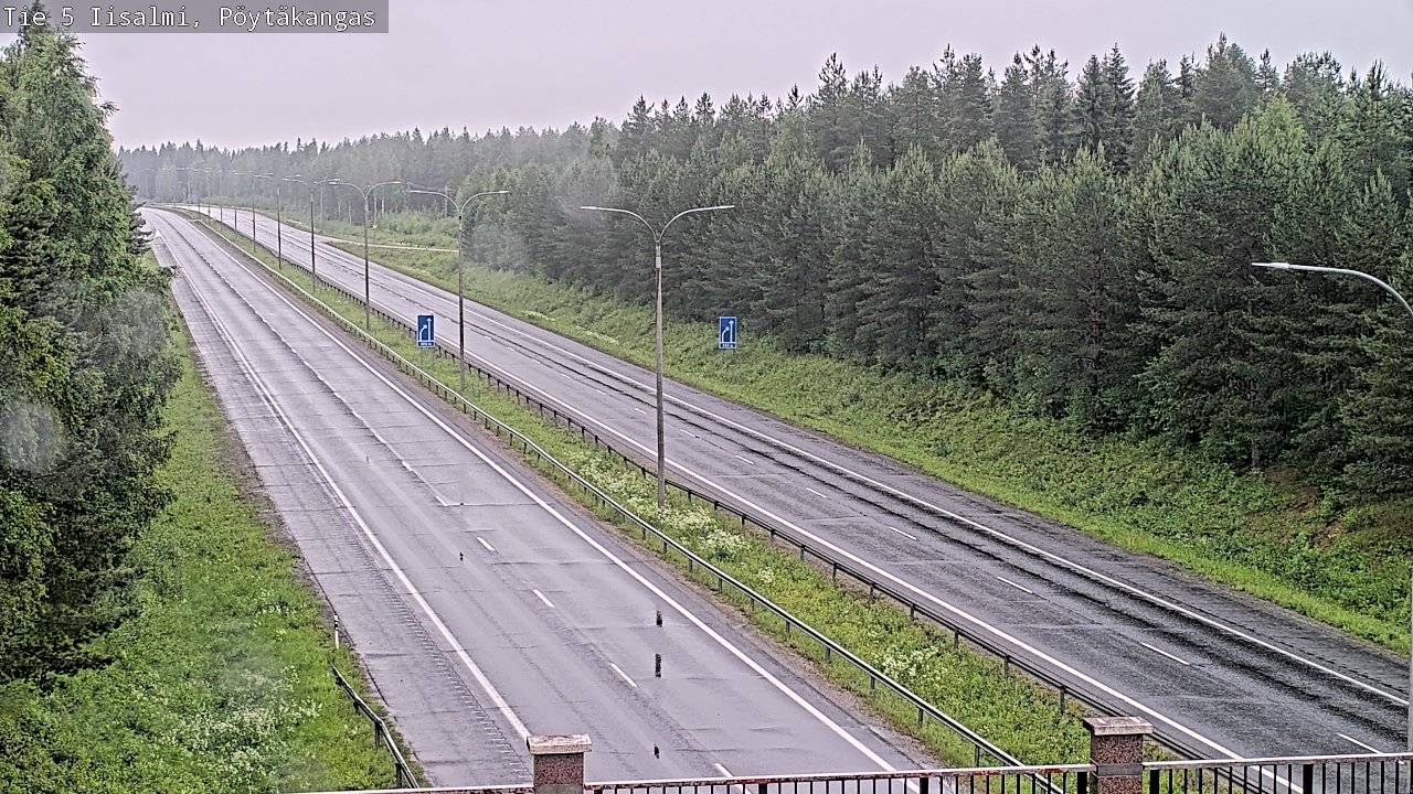 Kelikamerat Kuva Tie 5 Iisalmi, Pöytäkangas, Iisalmi, Pohjois-Savo