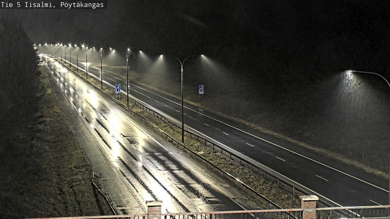 Weather Camera Image Väg 5 Idensalmi, Pöytäkangas, Iisalmi, Pohjois-Savo