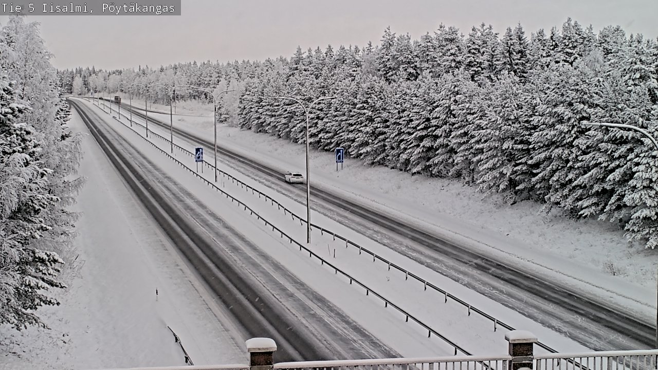 Kelikamerat Kuva Tie 5 Iisalmi, Pöytäkangas, Iisalmi, Pohjois-Savo