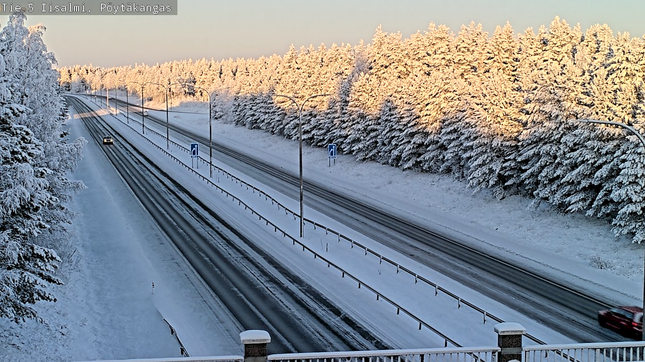 Weather Camera Image Väg 5 Idensalmi, Pöytäkangas, Iisalmi, Pohjois-Savo