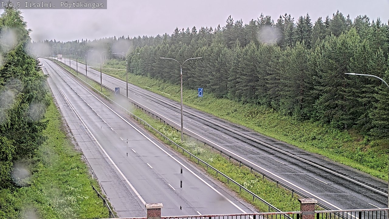 Kelikamerat Kuva Tie 5 Iisalmi, Pöytäkangas, Iisalmi, Pohjois-Savo