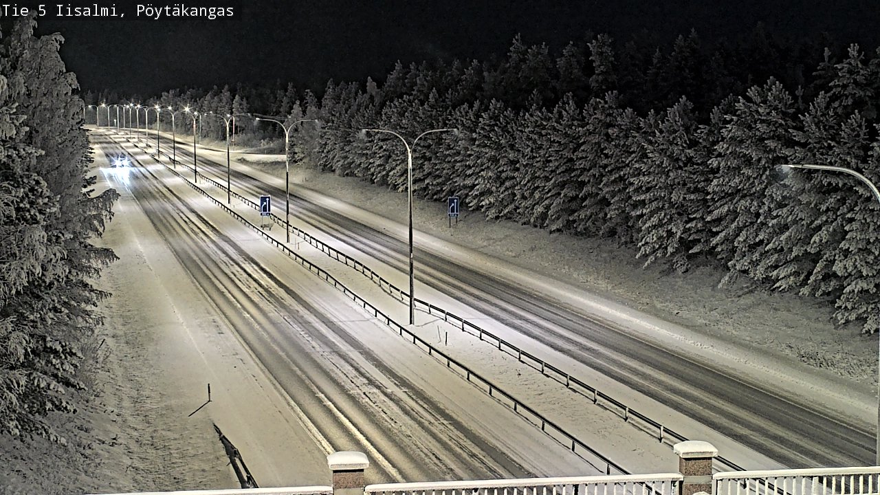 Weather Camera Image Väg 5 Idensalmi, Pöytäkangas, Iisalmi, Pohjois-Savo