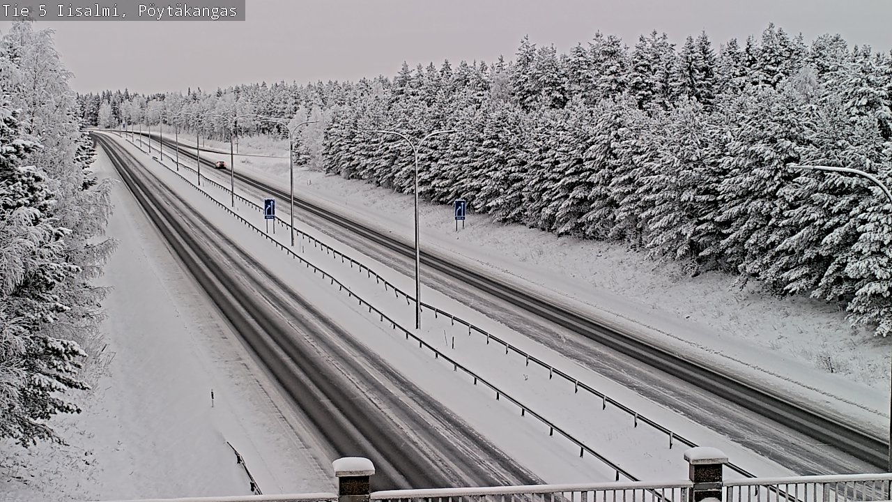 Kelikamerat Kuva Tie 5 Iisalmi, Pöytäkangas, Iisalmi, Pohjois-Savo