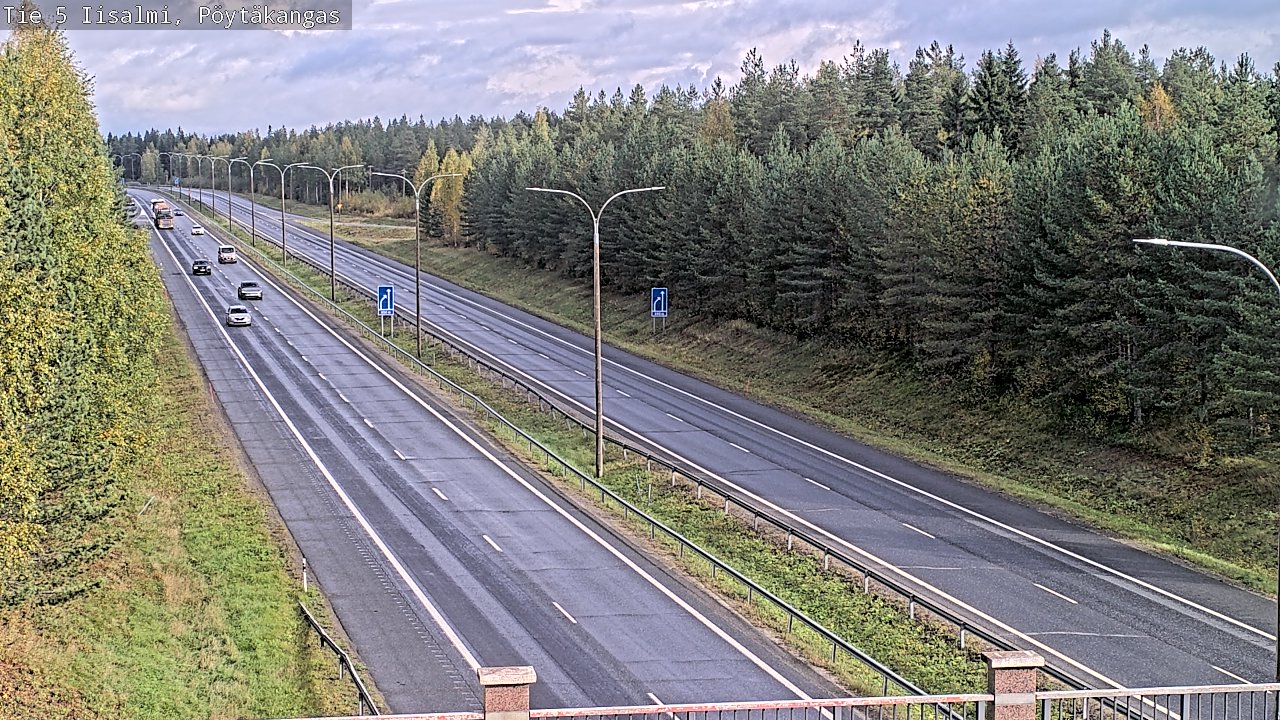 Kelikamerat Kuva Tie 5 Iisalmi, Pöytäkangas, Iisalmi, Pohjois-Savo