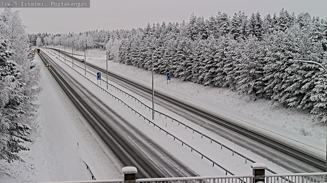 Kelikamerat Kuva Tie 5 Iisalmi, Pöytäkangas, Iisalmi, Pohjois-Savo