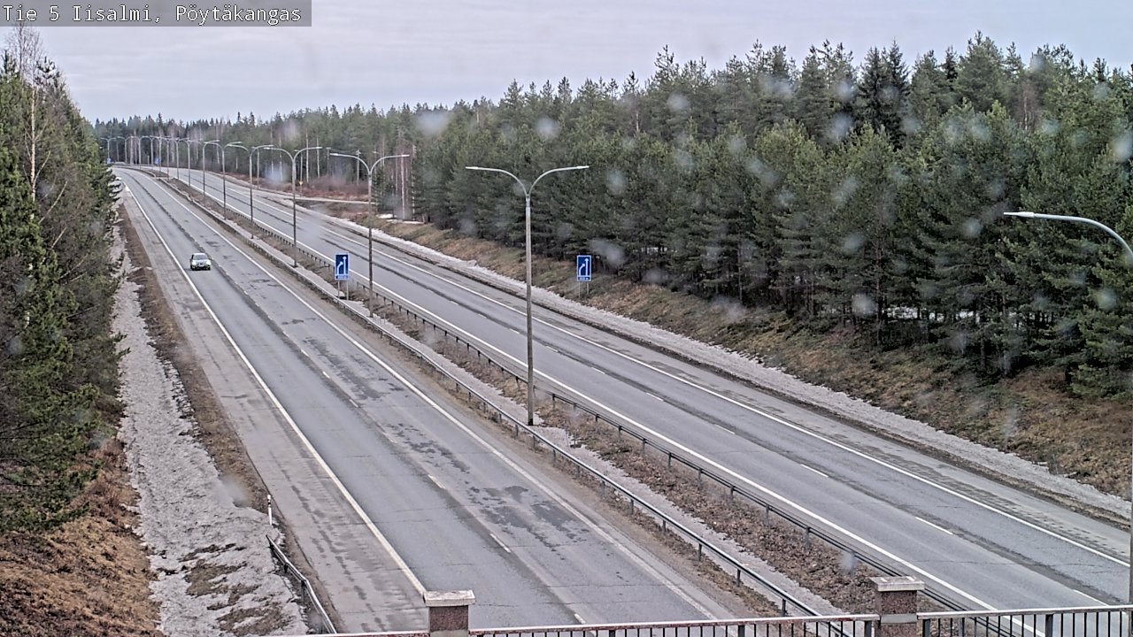 Kelikamerat Kuva Tie 5 Iisalmi, Pöytäkangas, Iisalmi, Pohjois-Savo