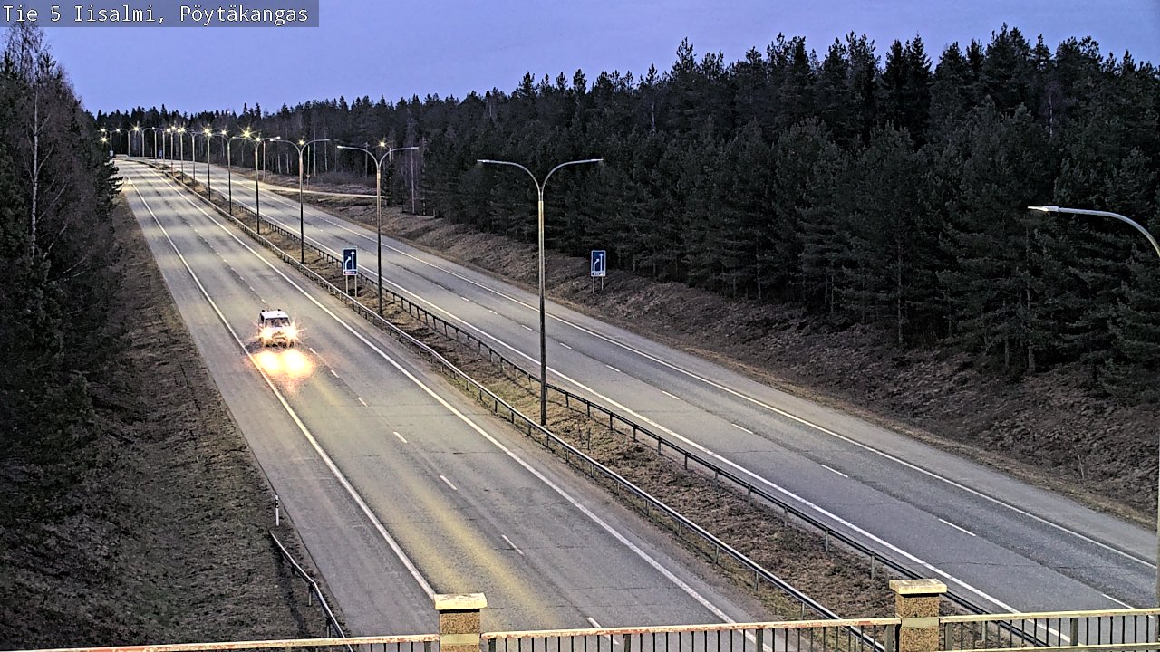 Kelikamerat Kuva Tie 5 Iisalmi, Pöytäkangas, Iisalmi, Pohjois-Savo