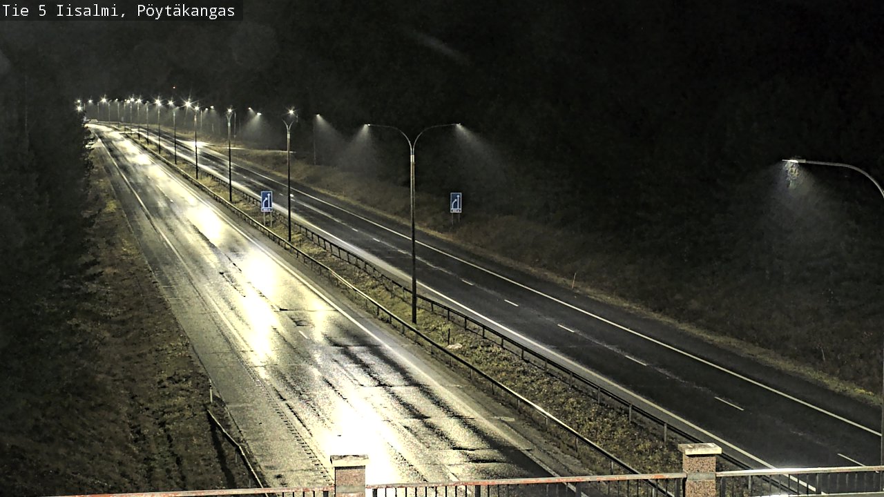 Weather Camera Image Väg 5 Idensalmi, Pöytäkangas, Iisalmi, Pohjois-Savo