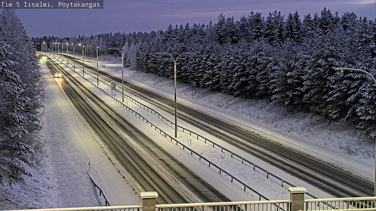 Kelikamerat Kuva Tie 5 Iisalmi, Pöytäkangas, Iisalmi, Pohjois-Savo