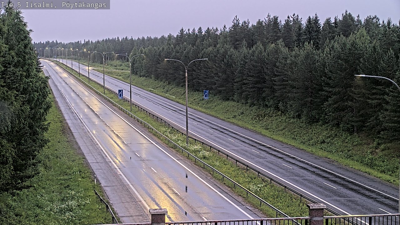 Kelikamerat Kuva Tie 5 Iisalmi, Pöytäkangas, Iisalmi, Pohjois-Savo