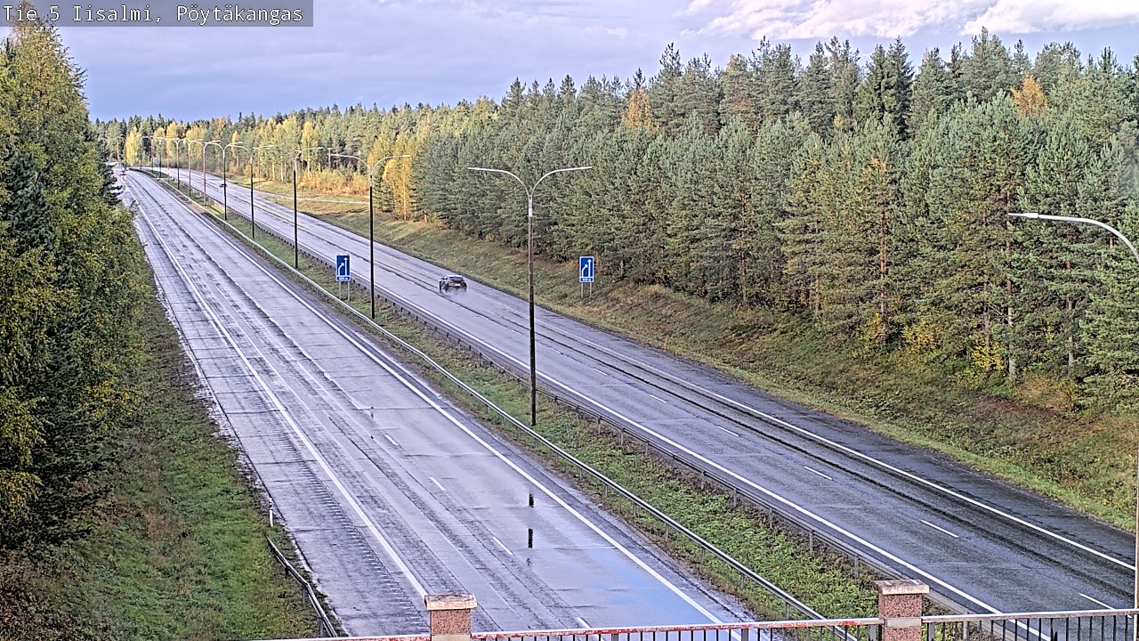 Kelikamerat Kuva Tie 5 Iisalmi, Pöytäkangas, Iisalmi, Pohjois-Savo
