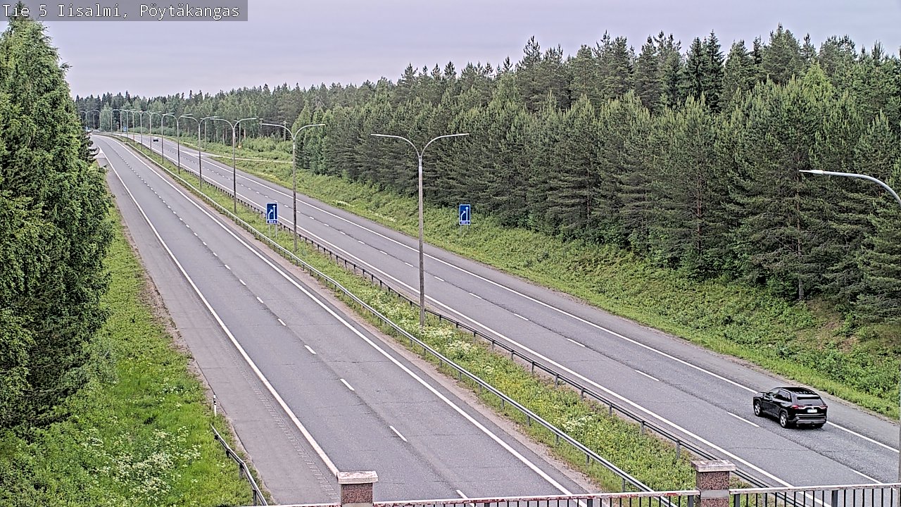 Kelikamerat Kuva Tie 5 Iisalmi, Pöytäkangas, Iisalmi, Pohjois-Savo