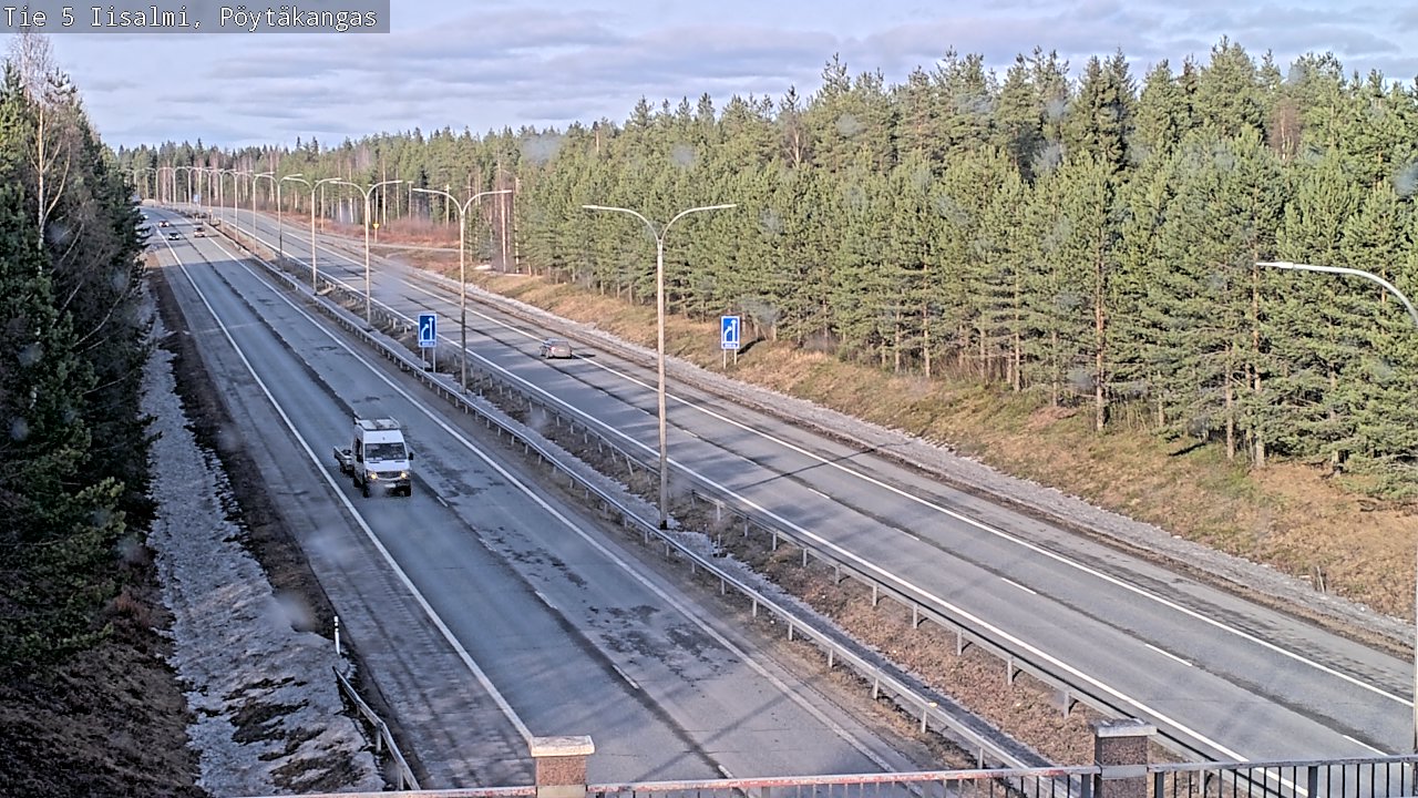 Kelikamerat Kuva Tie 5 Iisalmi, Pöytäkangas, Iisalmi, Pohjois-Savo