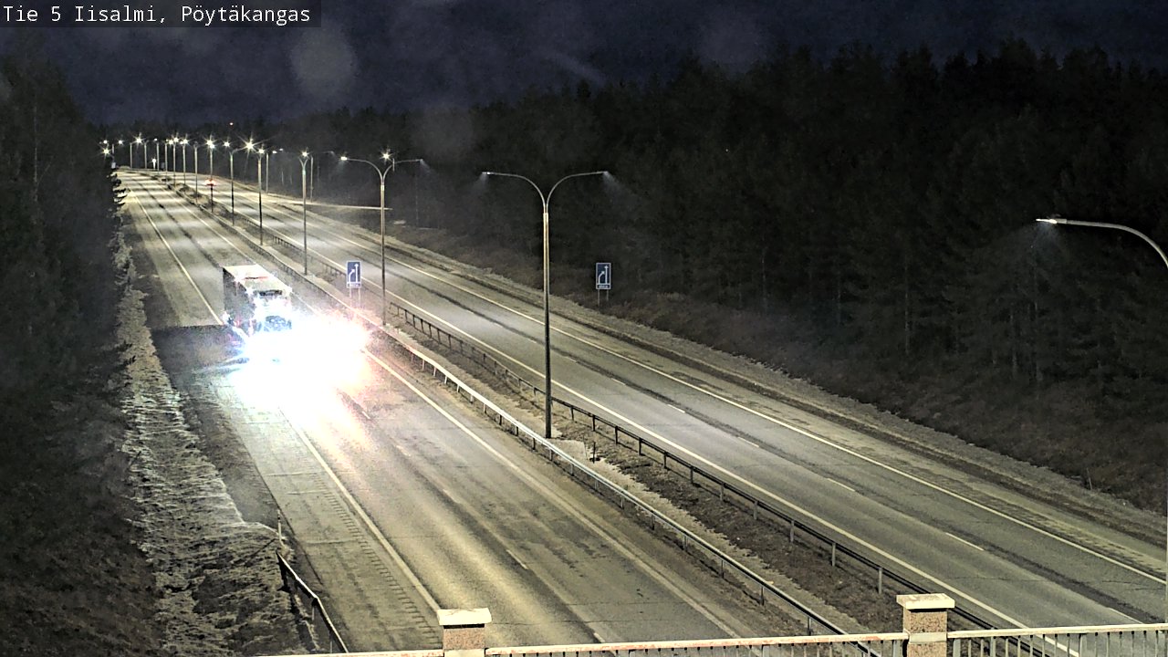 Kelikamerat Kuva Tie 5 Iisalmi, Pöytäkangas, Iisalmi, Pohjois-Savo