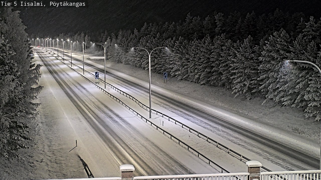 Kelikamerat Kuva Tie 5 Iisalmi, Pöytäkangas, Iisalmi, Pohjois-Savo