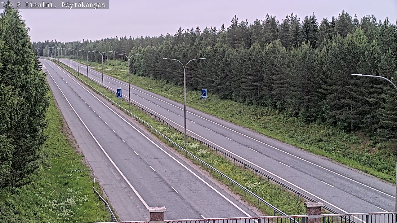 Kelikamerat Kuva Tie 5 Iisalmi, Pöytäkangas, Iisalmi, Pohjois-Savo
