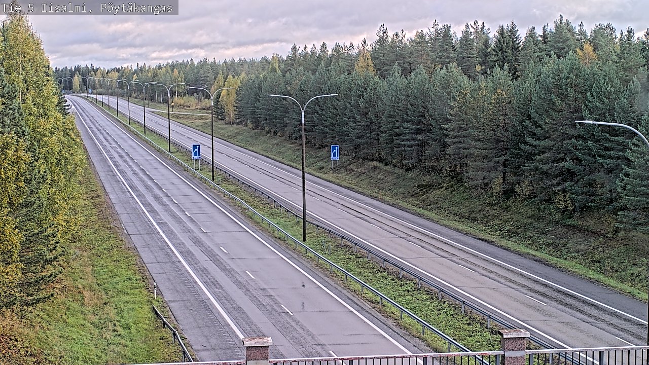 Kelikamerat Kuva Tie 5 Iisalmi, Pöytäkangas, Iisalmi, Pohjois-Savo