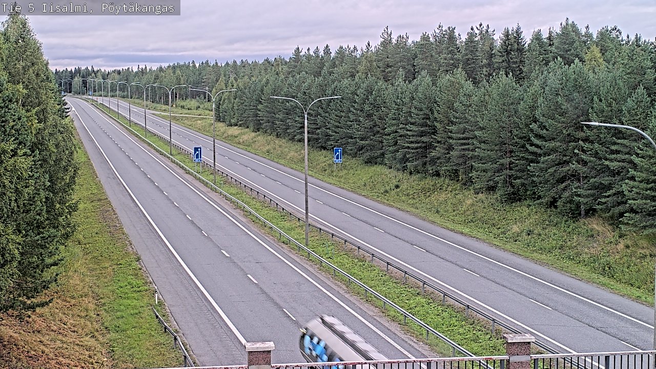 Kelikamerat Kuva Tie 5 Iisalmi, Pöytäkangas, Iisalmi, Pohjois-Savo