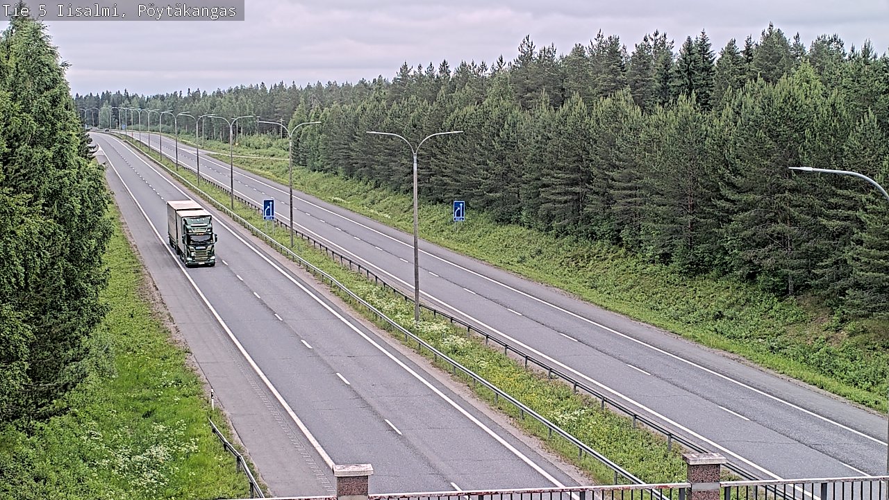Kelikamerat Kuva Tie 5 Iisalmi, Pöytäkangas, Iisalmi, Pohjois-Savo