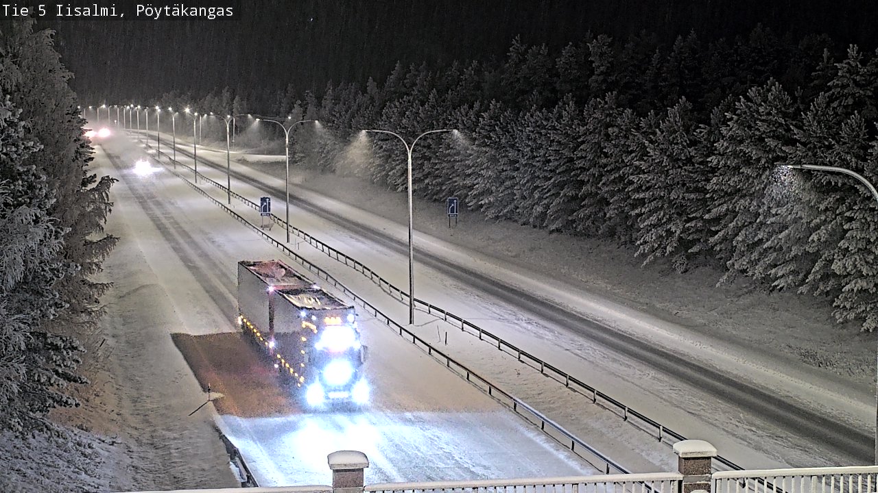 Kelikamerat Kuva Tie 5 Iisalmi, Pöytäkangas, Iisalmi, Pohjois-Savo