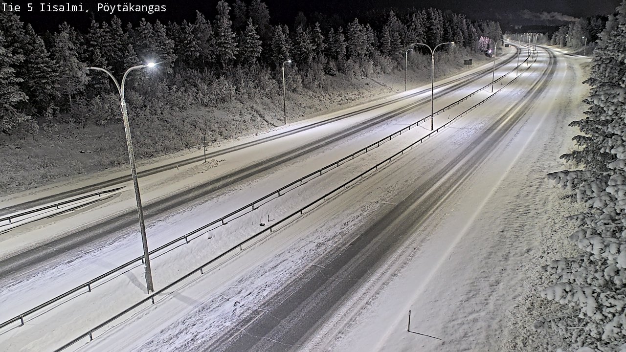 Kelikamerat Kuva Tie 5 Iisalmi, Pöytäkangas, Iisalmi, Pohjois-Savo