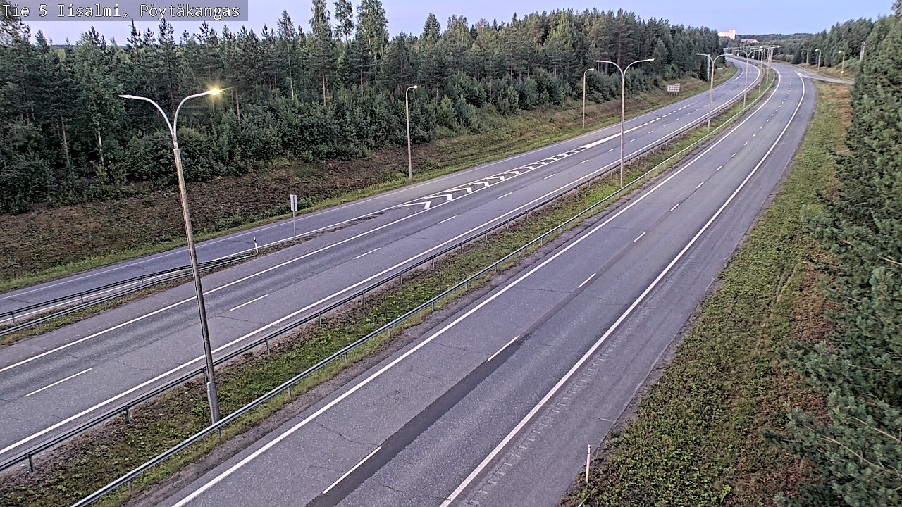 Kelikamerat Kuva Tie 5 Iisalmi, Pöytäkangas, Iisalmi, Pohjois-Savo