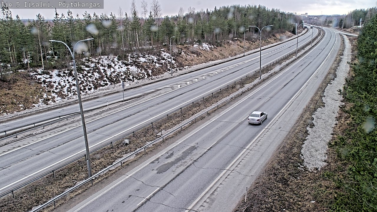 Kelikamerat Kuva Tie 5 Iisalmi, Pöytäkangas, Iisalmi, Pohjois-Savo