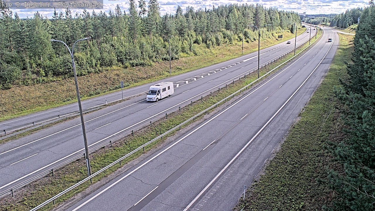 Kelikamerat Kuva Tie 5 Iisalmi, Pöytäkangas, Iisalmi, Pohjois-Savo