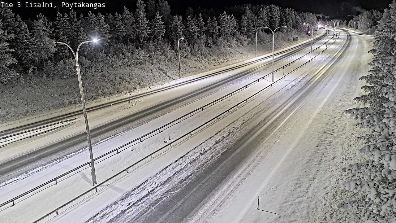 Kelikamerat Kuva Tie 5 Iisalmi, Pöytäkangas, Iisalmi, Pohjois-Savo