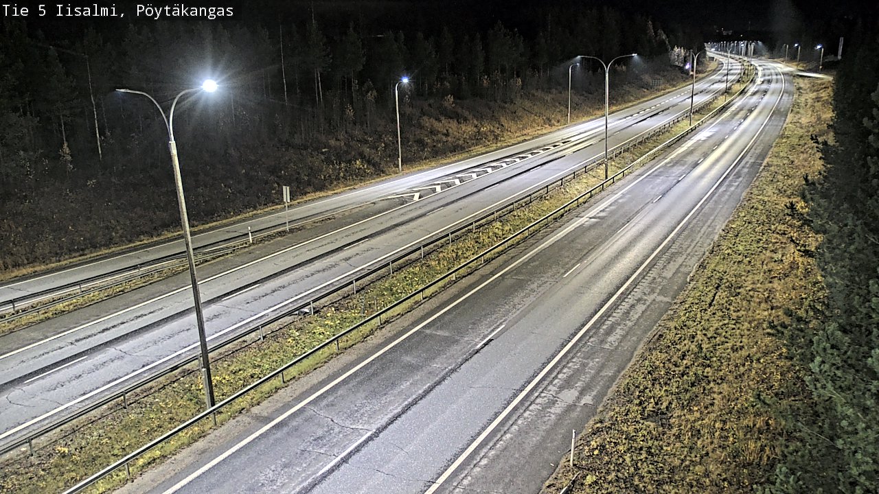 Kelikamerat Kuva Tie 5 Iisalmi, Pöytäkangas, Iisalmi, Pohjois-Savo