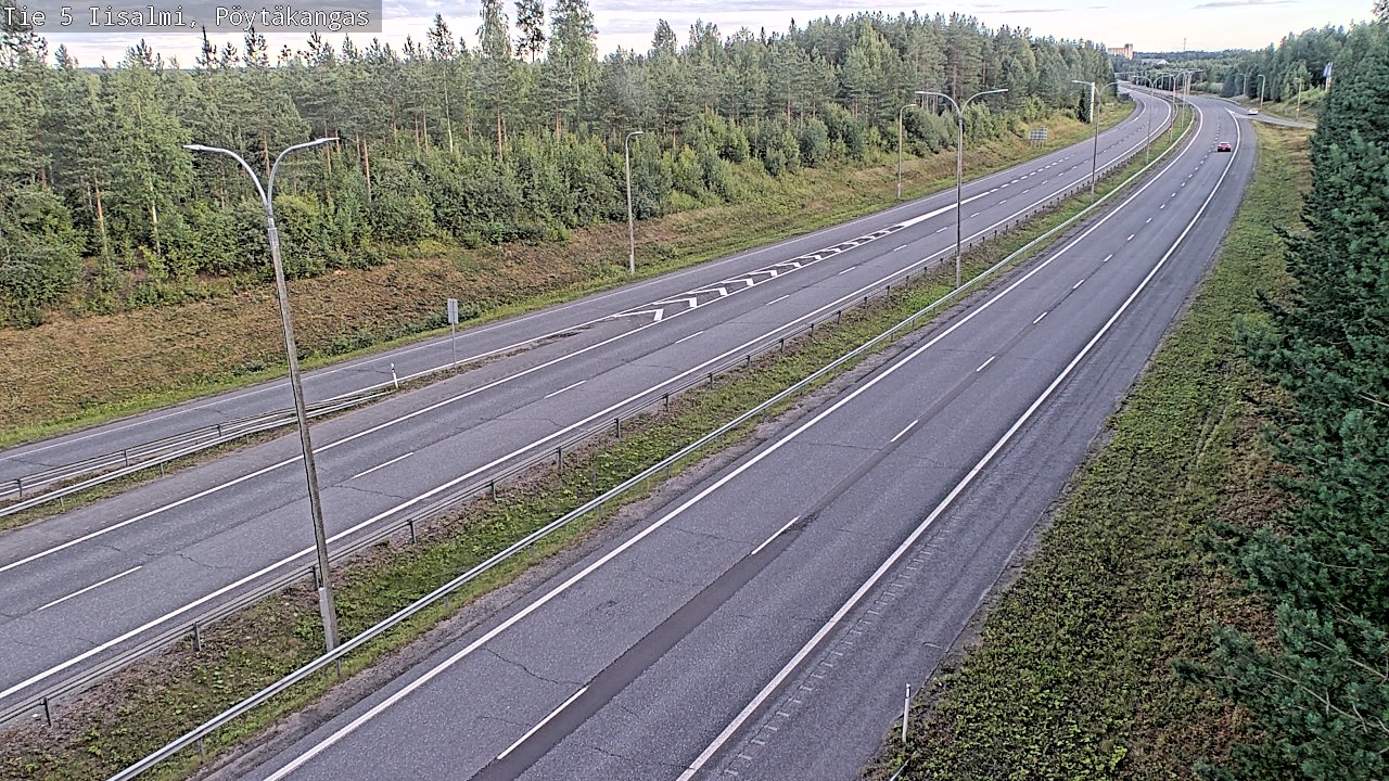 Kelikamerat Kuva Tie 5 Iisalmi, Pöytäkangas, Iisalmi, Pohjois-Savo