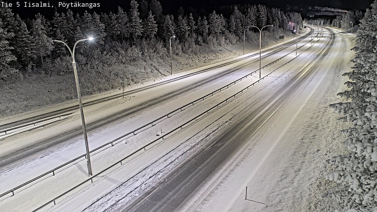 Kelikamerat Kuva Tie 5 Iisalmi, Pöytäkangas, Iisalmi, Pohjois-Savo