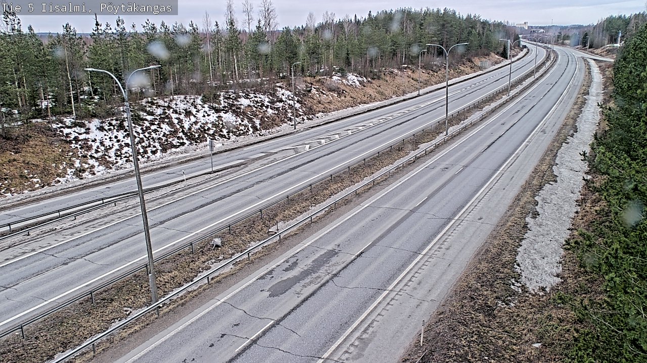 Kelikamerat Kuva Tie 5 Iisalmi, Pöytäkangas, Iisalmi, Pohjois-Savo