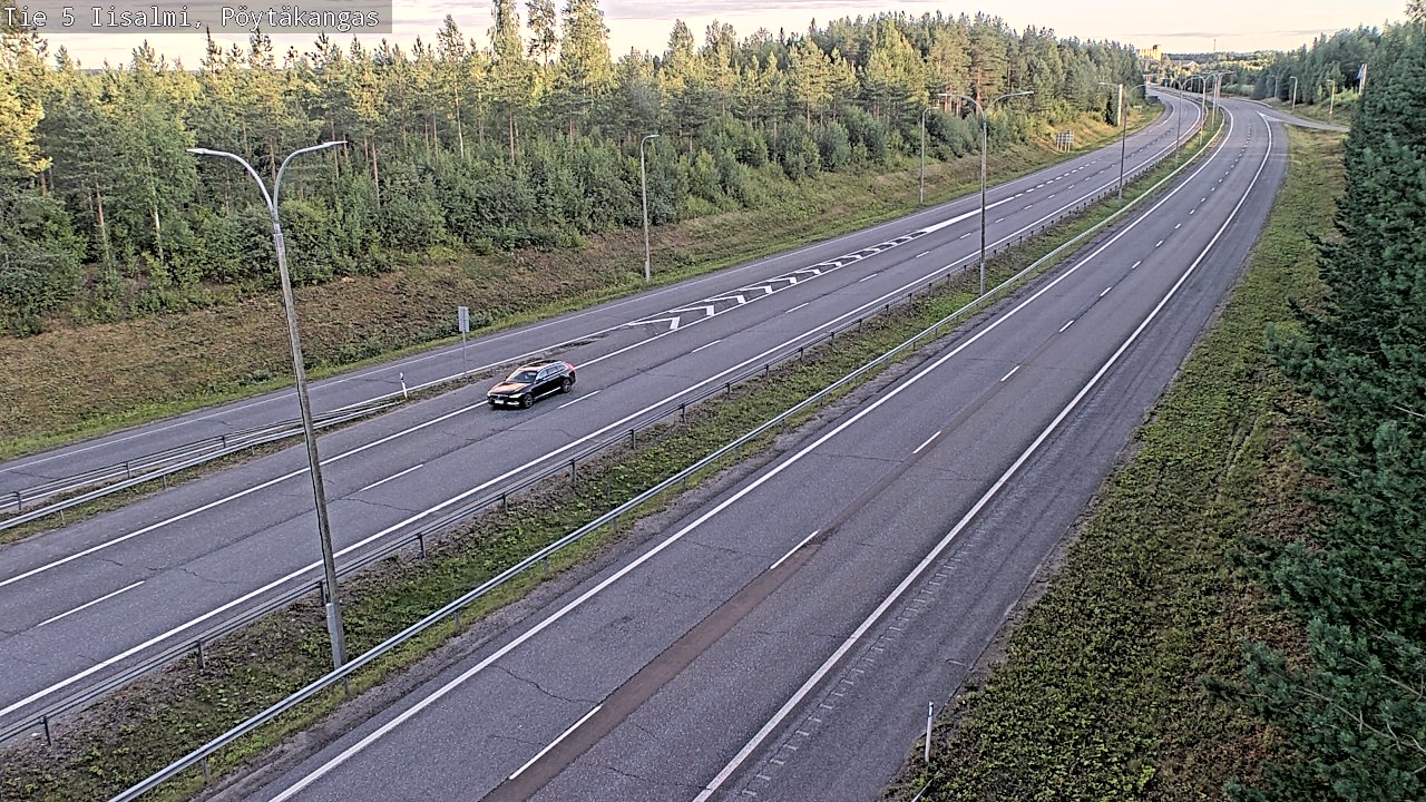 Kelikamerat Kuva Tie 5 Iisalmi, Pöytäkangas, Iisalmi, Pohjois-Savo