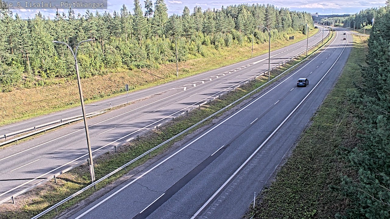 Kelikamerat Kuva Tie 5 Iisalmi, Pöytäkangas, Iisalmi, Pohjois-Savo