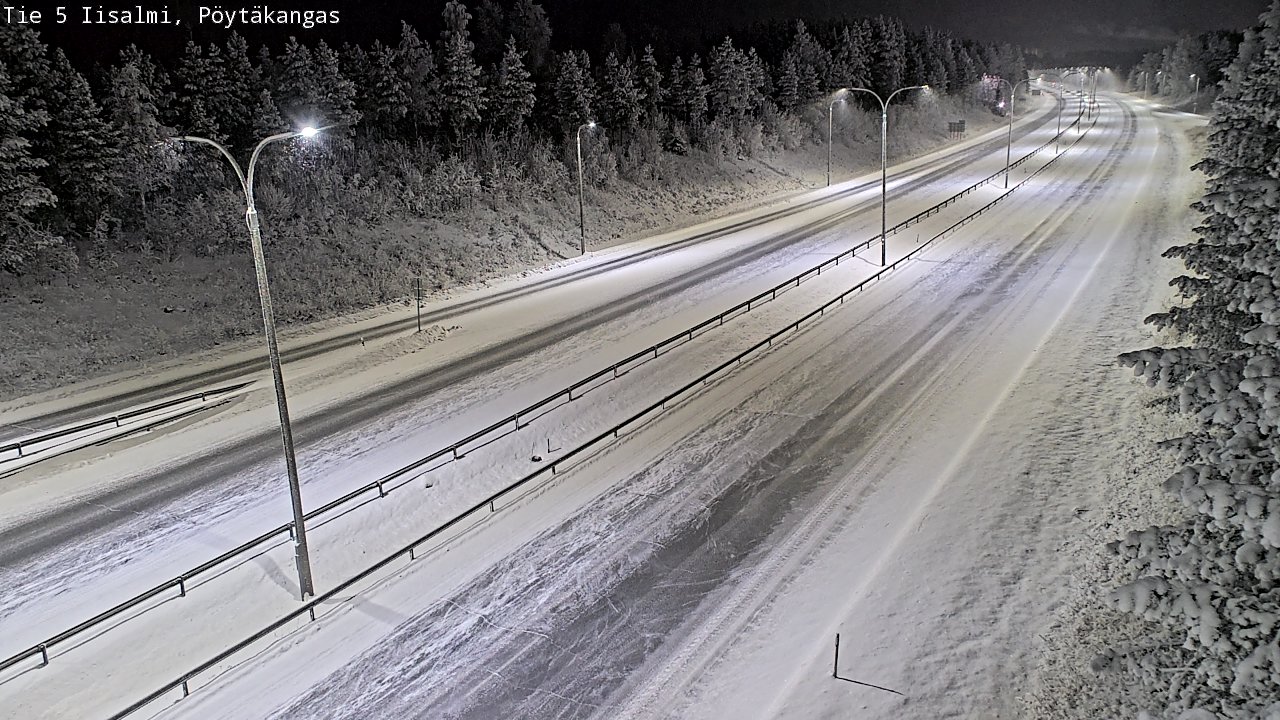 Kelikamerat Kuva Tie 5 Iisalmi, Pöytäkangas, Iisalmi, Pohjois-Savo