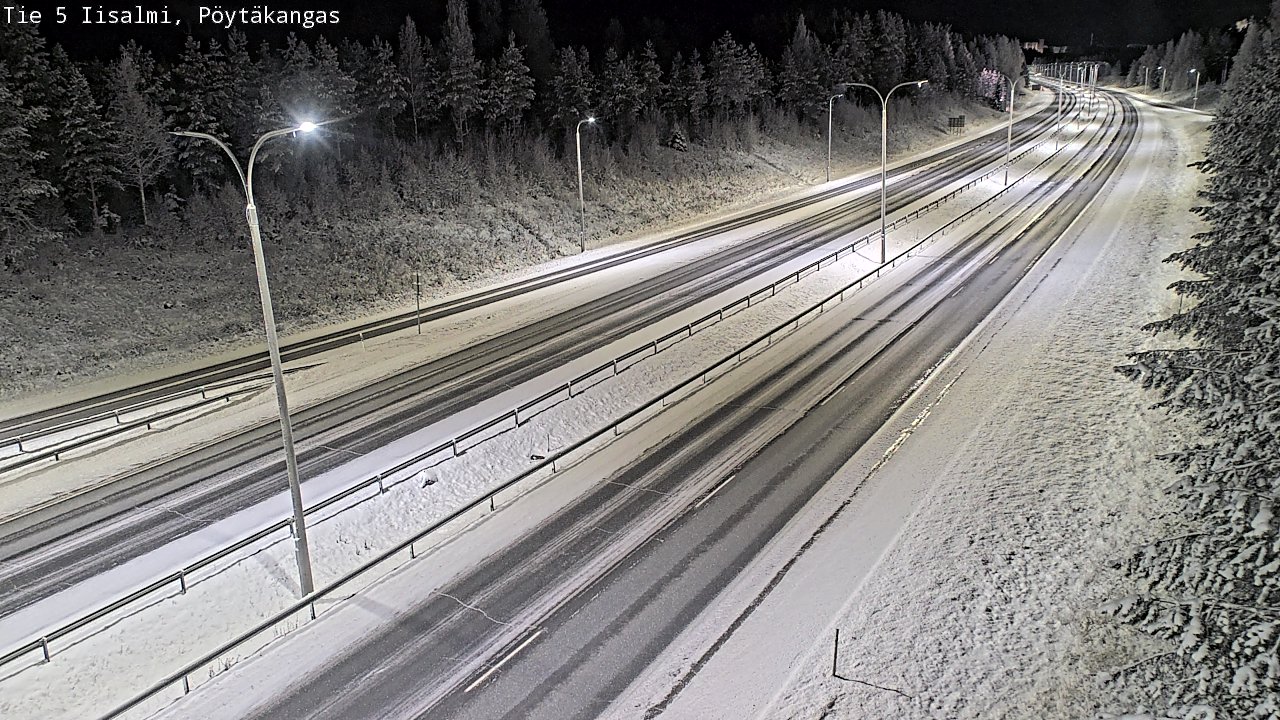 Kelikamerat Kuva Tie 5 Iisalmi, Pöytäkangas, Iisalmi, Pohjois-Savo