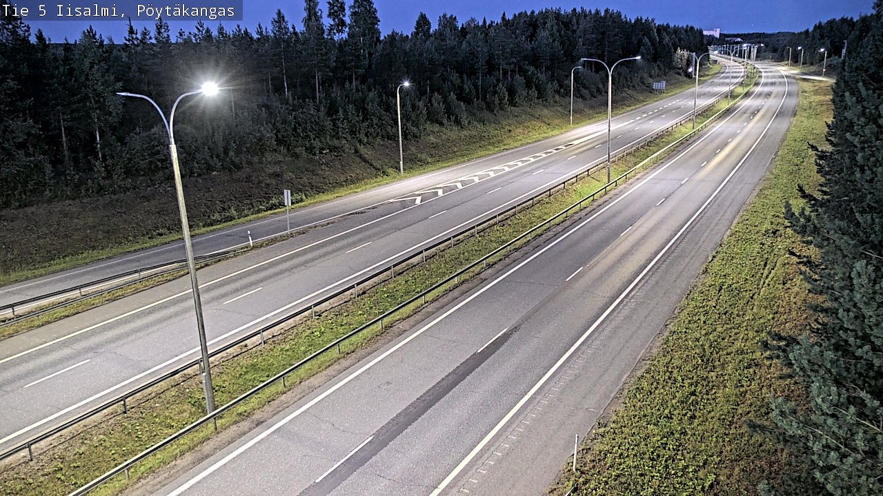 Kelikamerat Kuva Tie 5 Iisalmi, Pöytäkangas, Iisalmi, Pohjois-Savo