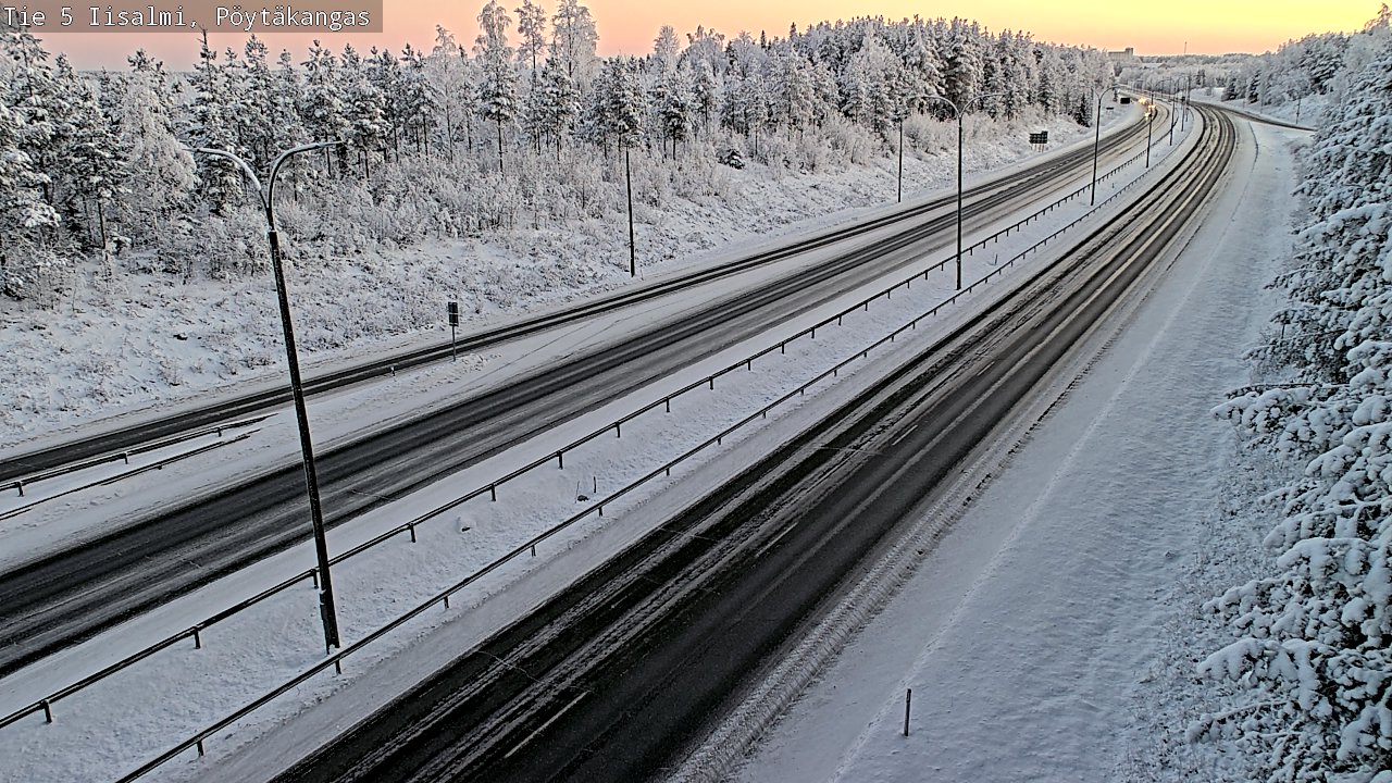 Weather Camera Image Väg 5 Idensalmi, Pöytäkangas, Iisalmi, Pohjois-Savo