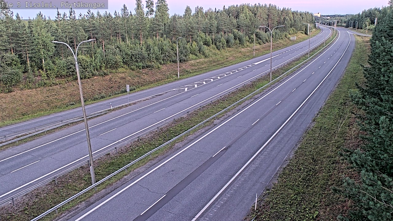 Kelikamerat Kuva Tie 5 Iisalmi, Pöytäkangas, Iisalmi, Pohjois-Savo