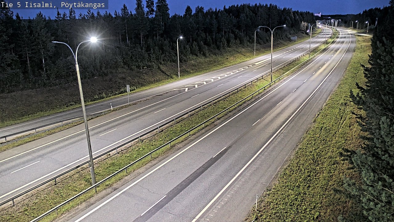 Kelikamerat Kuva Tie 5 Iisalmi, Pöytäkangas, Iisalmi, Pohjois-Savo