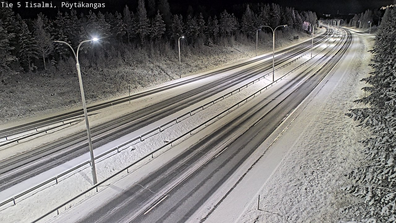 Kelikamerat Kuva Tie 5 Iisalmi, Pöytäkangas, Iisalmi, Pohjois-Savo