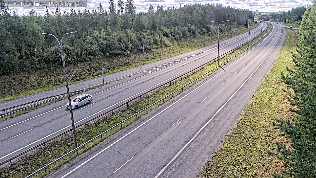 Kelikamerat Kuva Tie 5 Iisalmi, Pöytäkangas, Iisalmi, Pohjois-Savo
