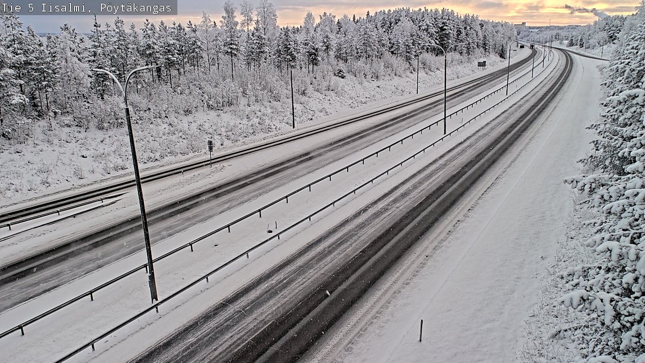 Kelikamerat Kuva Tie 5 Iisalmi, Pöytäkangas, Iisalmi, Pohjois-Savo