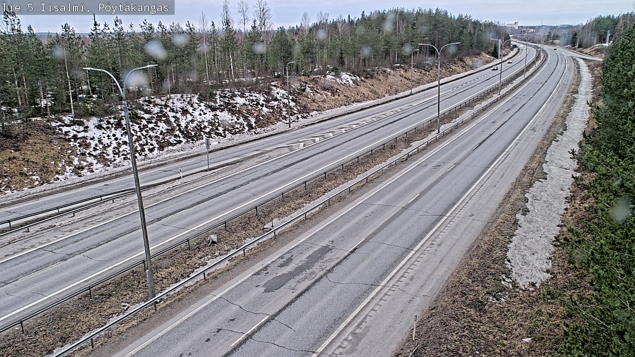 Kelikamerat Kuva Tie 5 Iisalmi, Pöytäkangas, Iisalmi, Pohjois-Savo