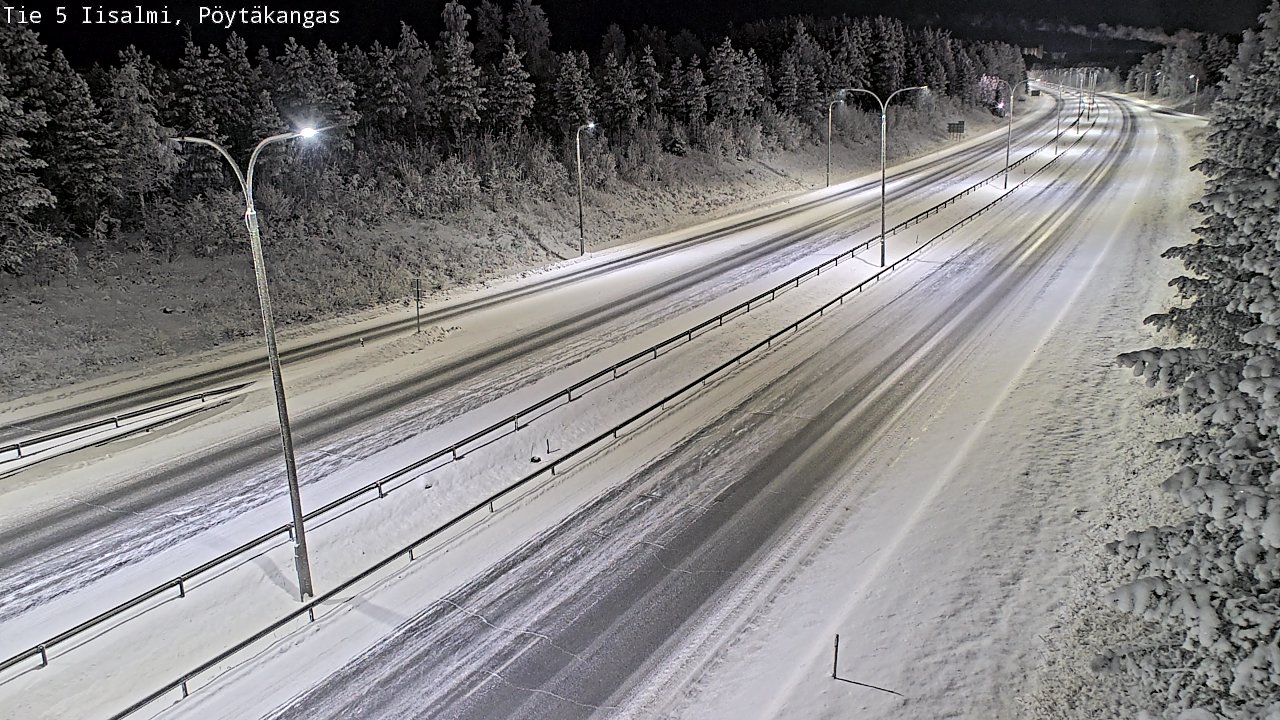 Kelikamerat Kuva Tie 5 Iisalmi, Pöytäkangas, Iisalmi, Pohjois-Savo