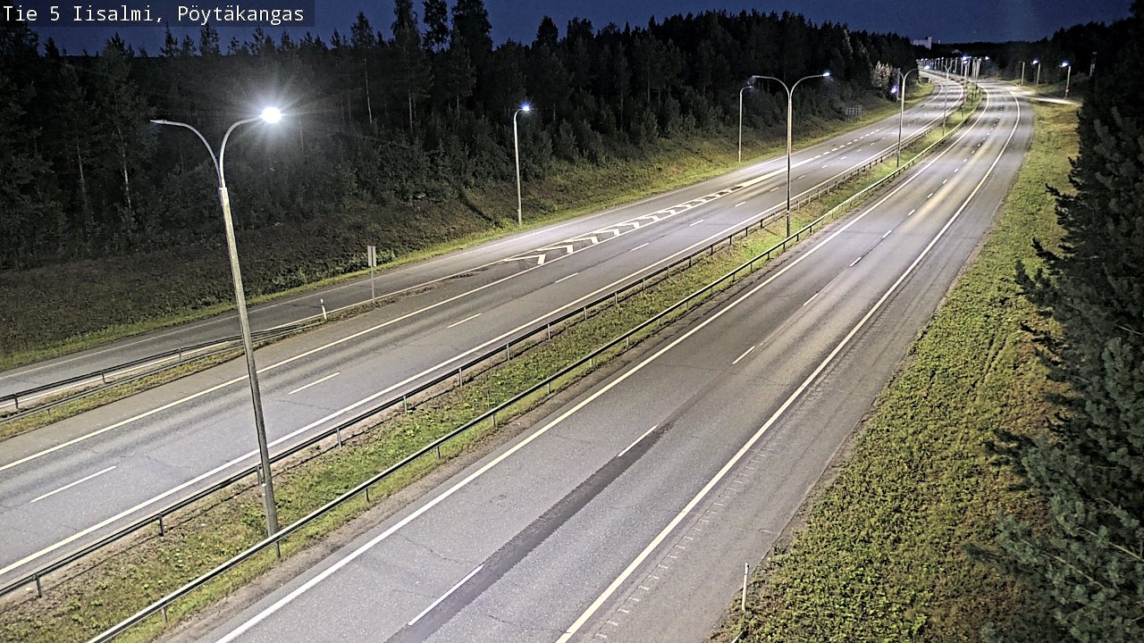 Kelikamerat Kuva Tie 5 Iisalmi, Pöytäkangas, Iisalmi, Pohjois-Savo