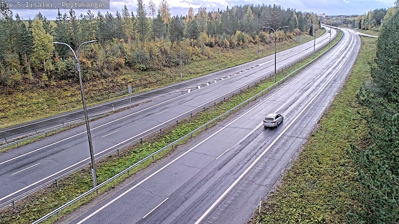 Kelikamerat Kuva Tie 5 Iisalmi, Pöytäkangas, Iisalmi, Pohjois-Savo