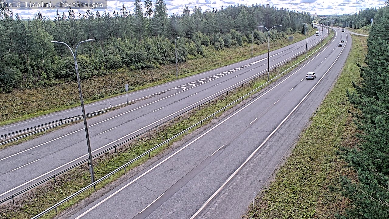 Kelikamerat Kuva Tie 5 Iisalmi, Pöytäkangas, Iisalmi, Pohjois-Savo